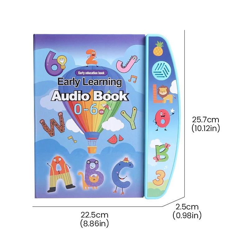 Kids electronic audio book from I YAN featuring colorful buttons and a toddler-friendly design for early education and language learning.