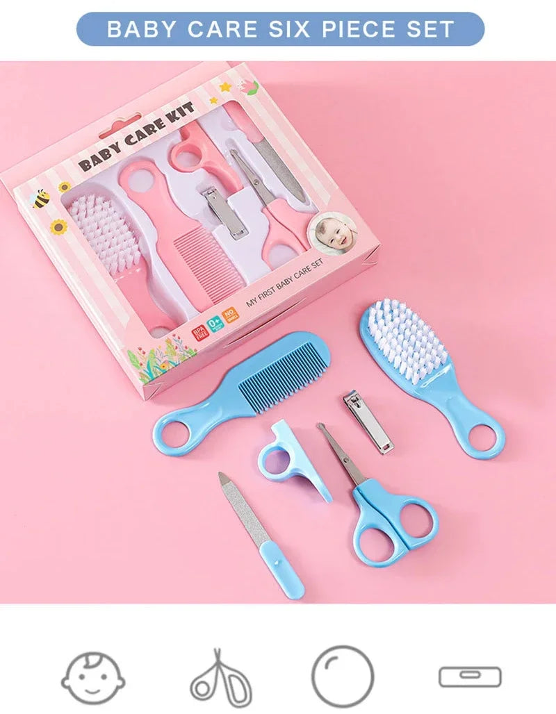 Baby Care Kit 6-Piece Set – Newborn Grooming & Healthcare Gift - I YAN