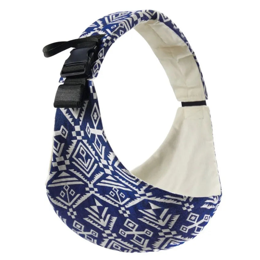 Baby safety carrier with leopard pattern by I YAN, featuring a front hug hip seat and waist stool for comfortable outings.