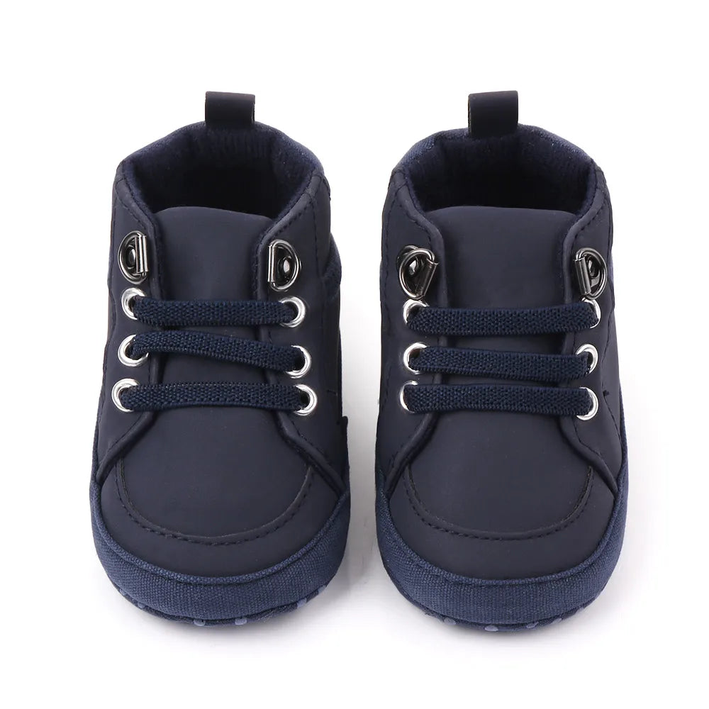 Baby toddler boys' casual ankle-covered boots by I YAN, designed for outdoor prewalking, suitable for ages 0-1 years.