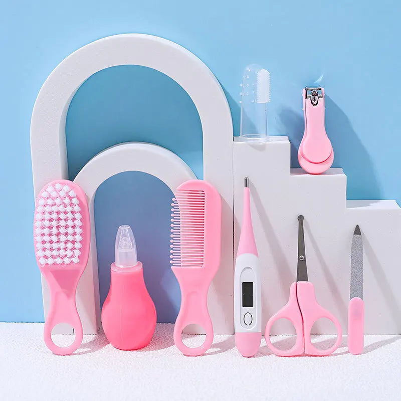 Baby Care Kit 8-Piece Set – Newborn Grooming & Healthcare Gift - I YAN