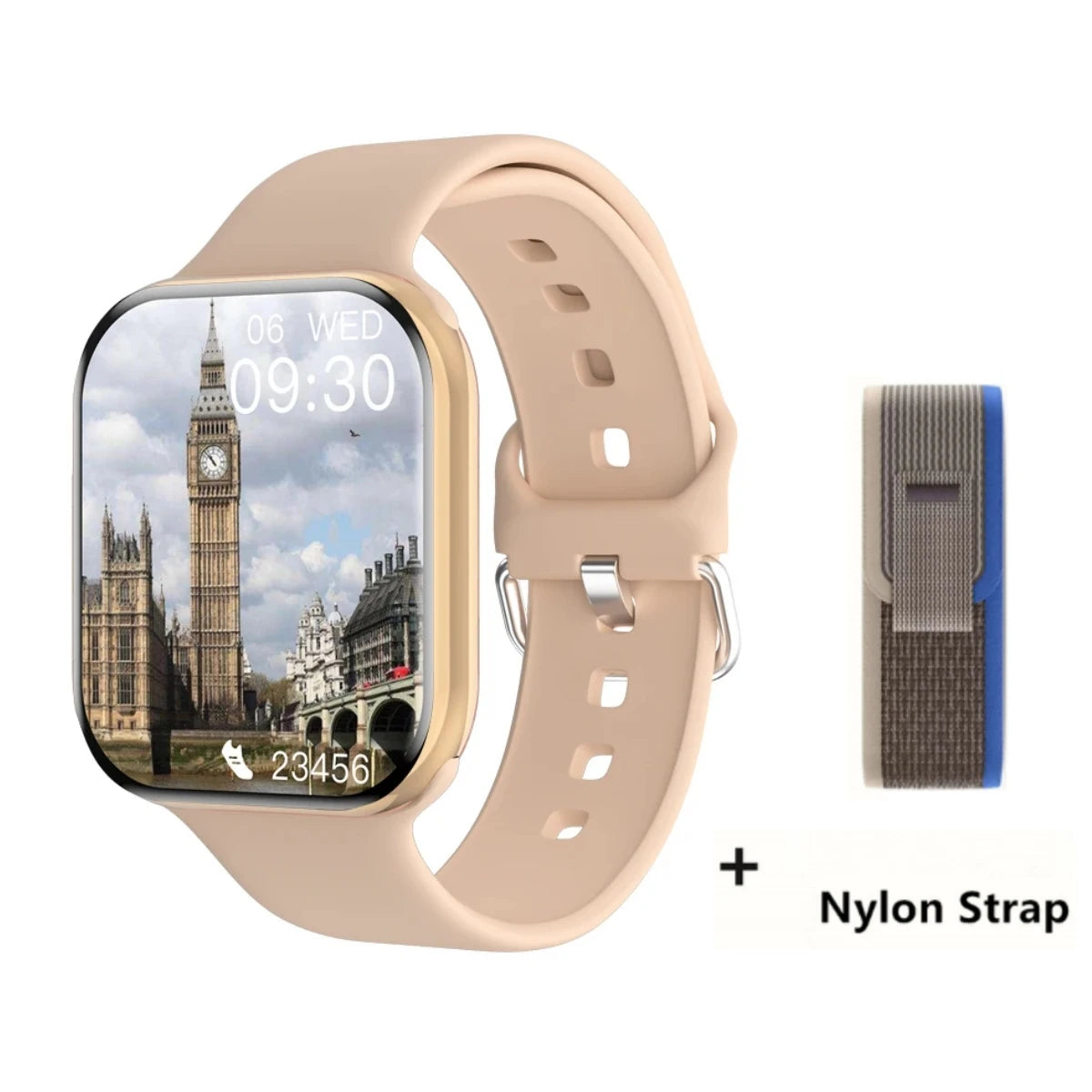 2026 Series 10 GPS Smart Watch – Bluetooth Call Heart Rate Blood Oxygen NFC IP68 Waterproof Smartwatch for Apple & Android - I YAN
