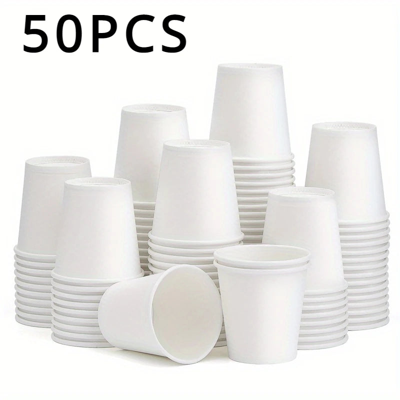 Disposable Small Paper Cups Supermarket Tasting Party Snack Packaging Office Coffee Drinks Candies Hotel Mini Mouthwash Cup