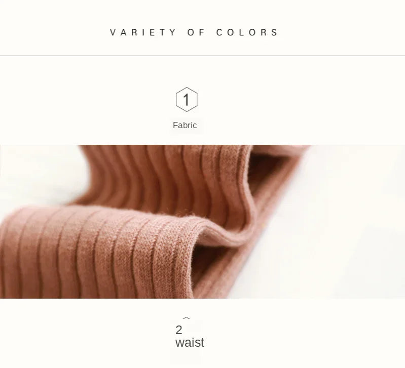 Spring Autumn Baby Boys Girls Pants Newborn Girl Leggings Tights Cotton Stretch Kids Children Knitting Trousers For 0 to 6Years