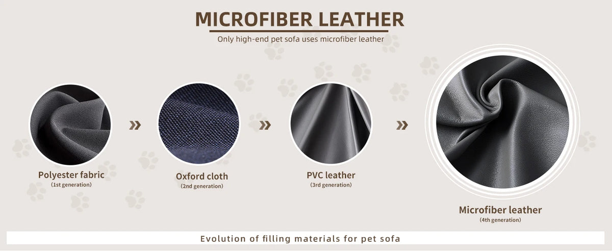 Comfortable I YAN BINGOPAW rectangular dog bed for medium and large dogs, durable elevated sofa with modern design.