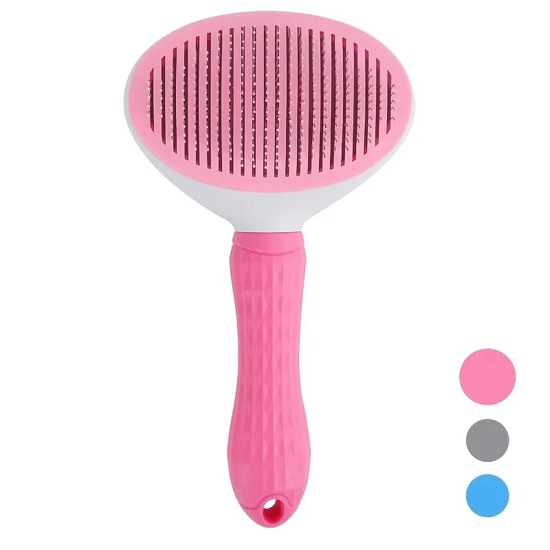 Self Cleaning Pet Brush for Dogs Cats Hair Remover Grooming Comb Dematting Tool Puppy Kitten Shedding Grooming Brush Pet Supply