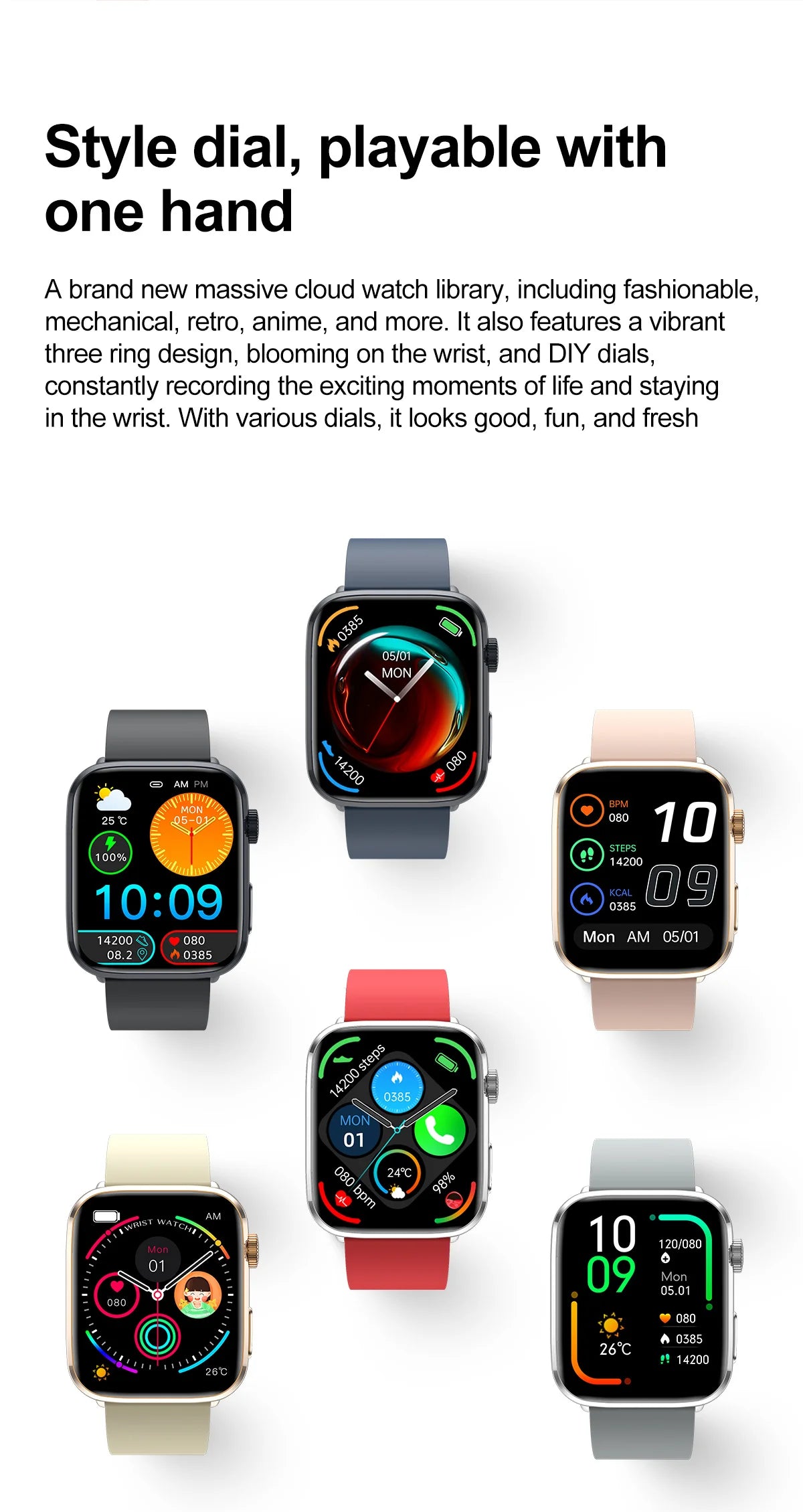 New Fashion NC SmartWatch For Men 1.85'' 240*284 AMOLED Screen Bluetooth Call Health Monitor Waterproof Sport Smartwatches Women