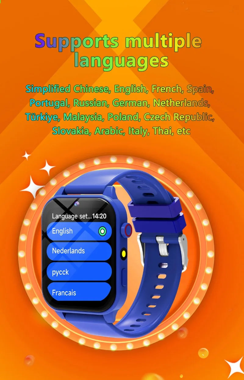 Kids Game Smart Watch with Flashlight & HD Camera – Waterproof Sport Watch with Sleep Tracker, Music & Alarm | Birthday Gift - I YAN