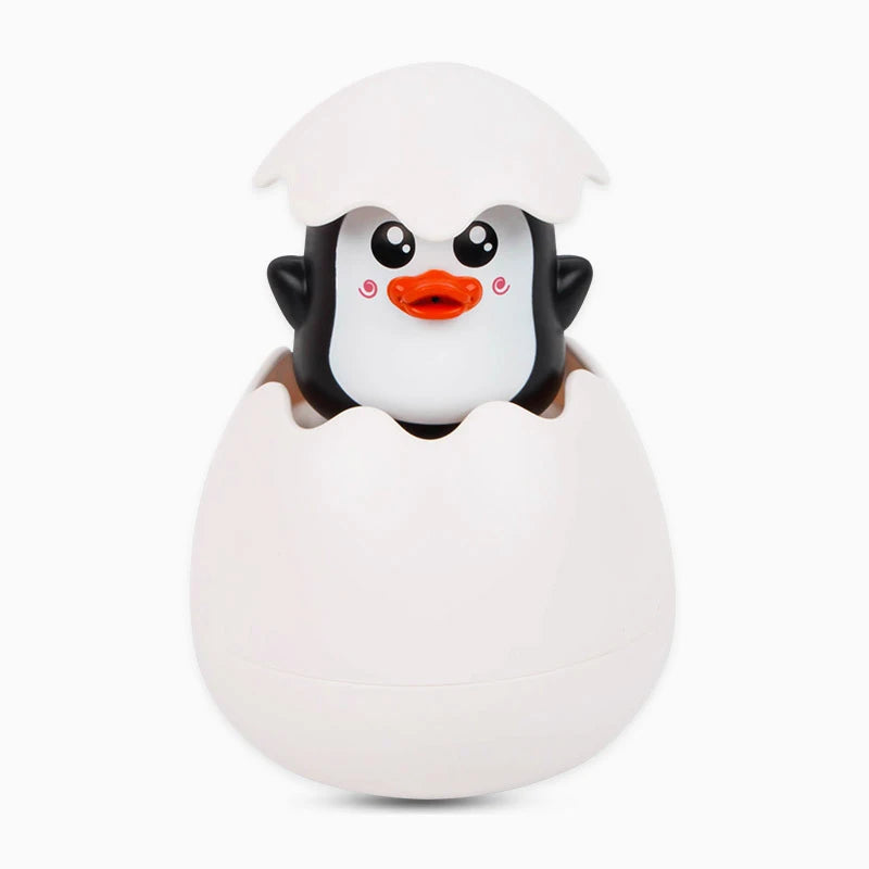 Cute duck and penguin baby bath toy by I YAN, water spray sprinkler for kids, colorful bath water fun for infants