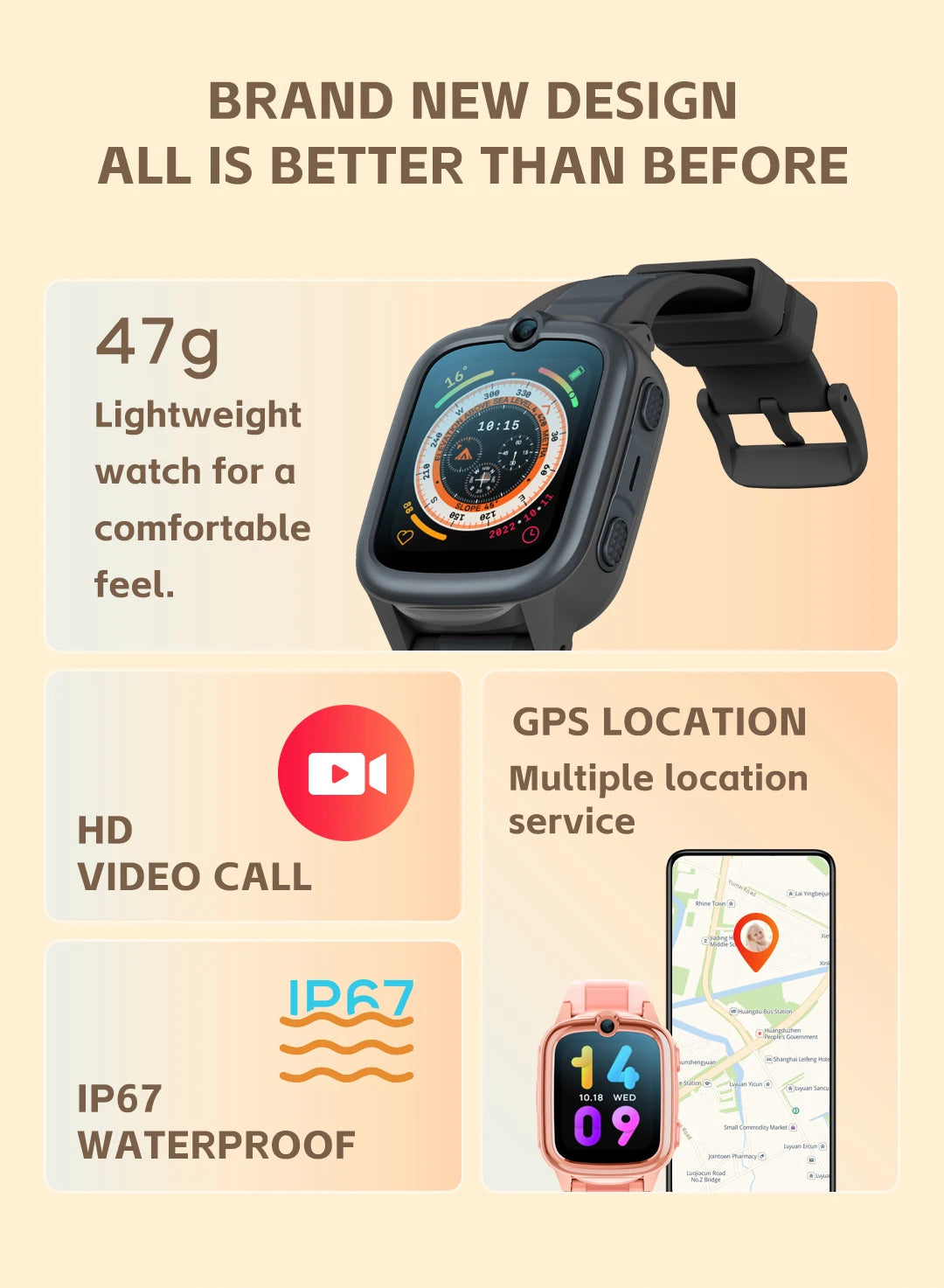 VALDUS 2025 New VK59 4G Kids Watch HD Video Call SOS 0.3 Mpix Camera SIM Card WIFI GPS Positioning Children Smartwatch Boys Gift
