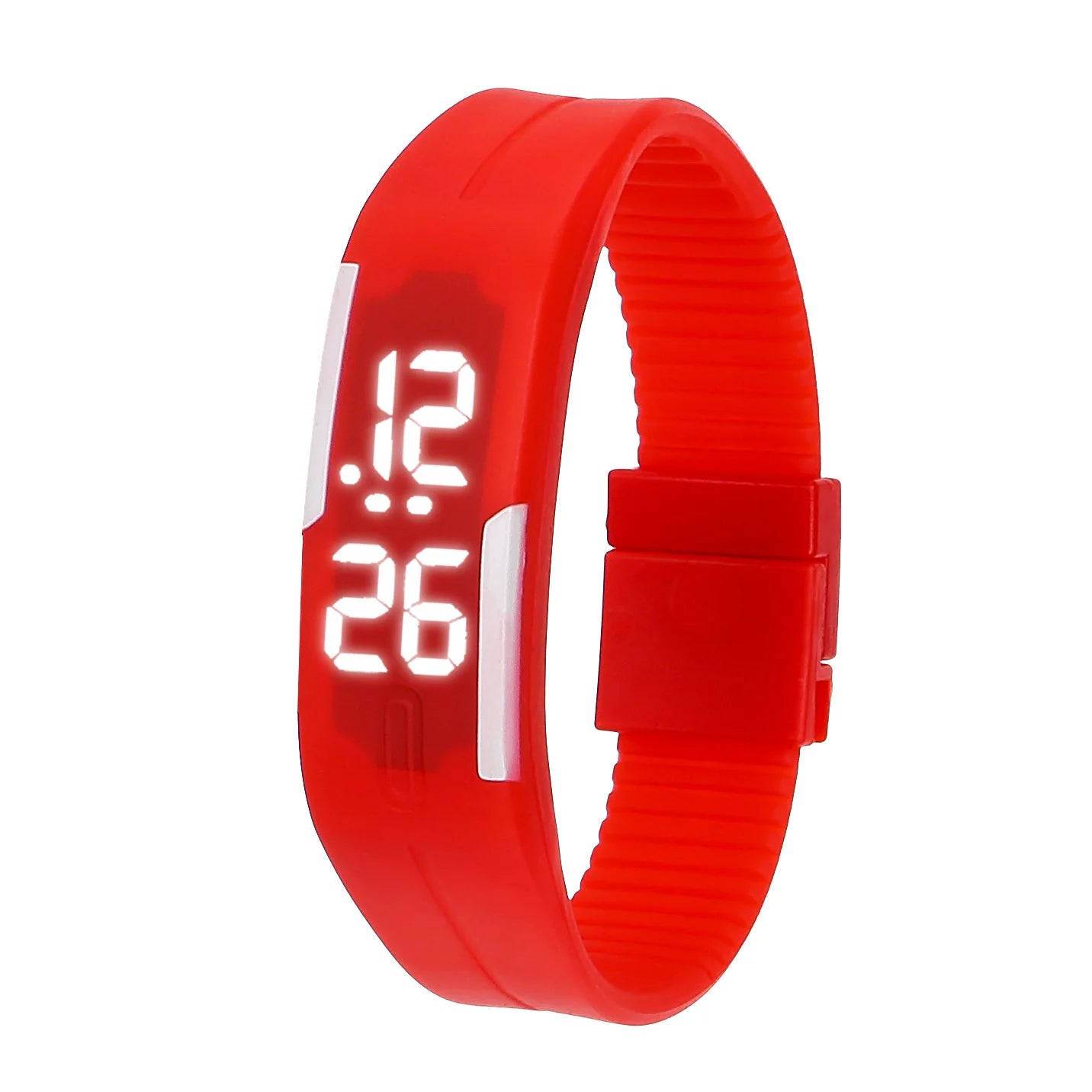 Sport Digital Children's Watch LED Display – Silicone Strap Wristwatch for Boys & Girls Students - I YAN