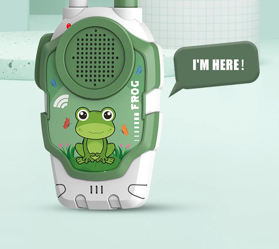 2Pcs Walkie Talkie Children Toy Long Rang Wireless Interphone Parent-Child Interaction Intercom Communication Toys For Kids Gift