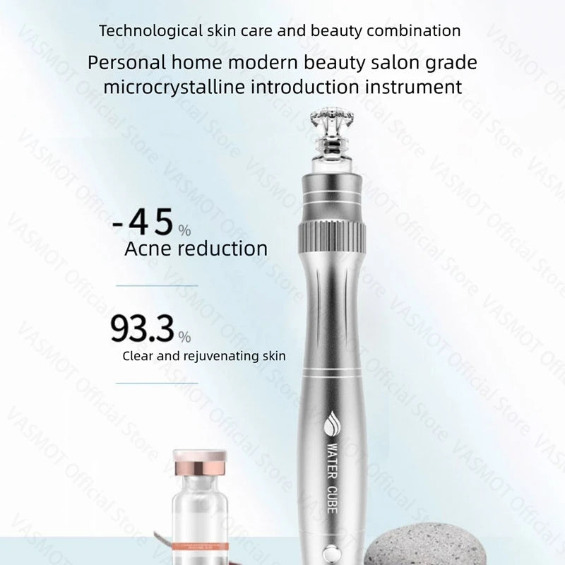 Electric Nano Microcrystal Pen Painless Facial Hydrating Essence Introducer Skin Care Beauty Device Microcrystal Instrument Home