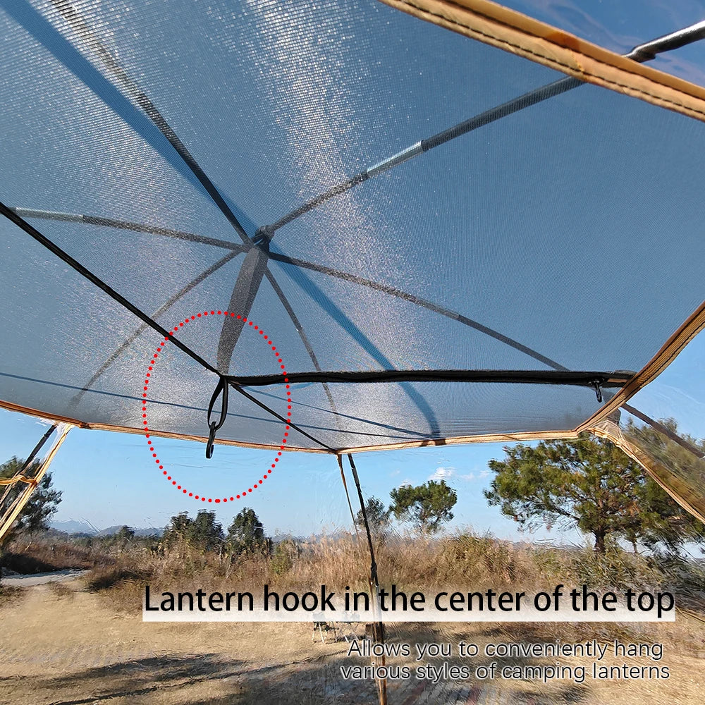 Transparent Bubble Tent Camping Picnic Hemi Crystal Tent Outdoor Hemispherical Family Starry Sky Winter Greenhouse Dome Tent