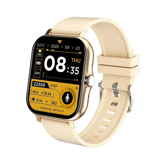 Sport Smart Watch Fitness Clock Health Monitor Waterproof Smartwatch Bluetooth Call Watches for Men Women IOS Android Phone 2025