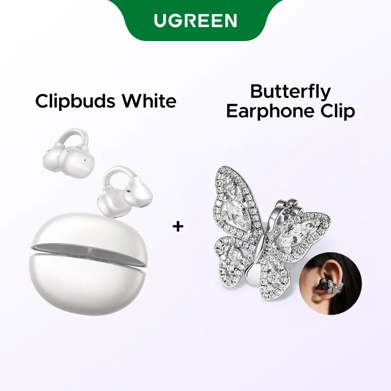 UGREEN Ear Clip EarBuds OWS Wireless Bluetooth Earphones TWS Headphones
