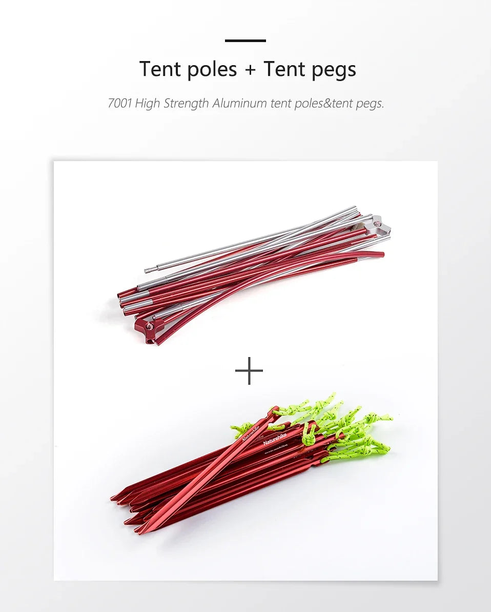 1 2 3 Person Camping Tent Ultralight Waterproof Trekking Tents Hiking Backpacking Shelter Tent Travel Tent