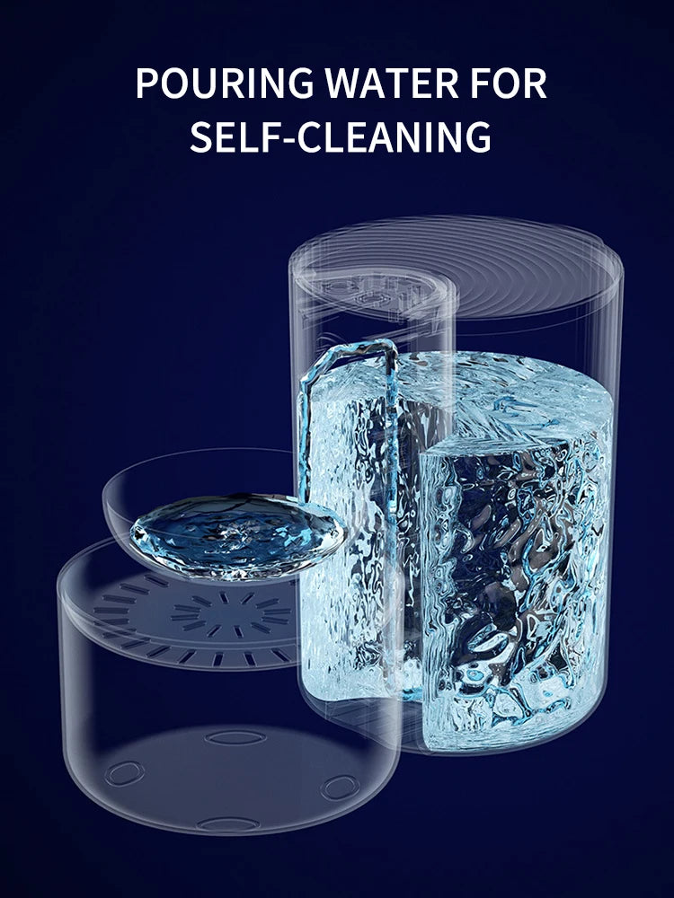 Pet Intelligent Water Dispenser, Clean And Dirty Separation, Dumping Type, Automatic Water Dispenser For Cats, Large Capacity