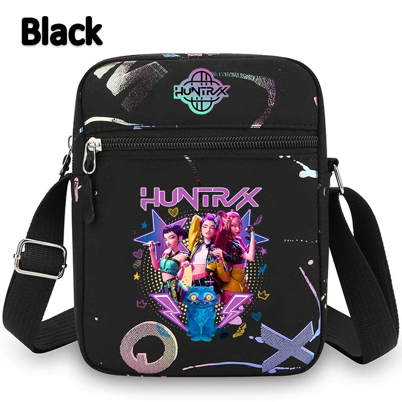 New⭐️KPOP Demon Hunters Crossbody Phone Bag Single Shoulder Pouch Coin Wallet Purse Warriors Handbag Fans Gril Gifts