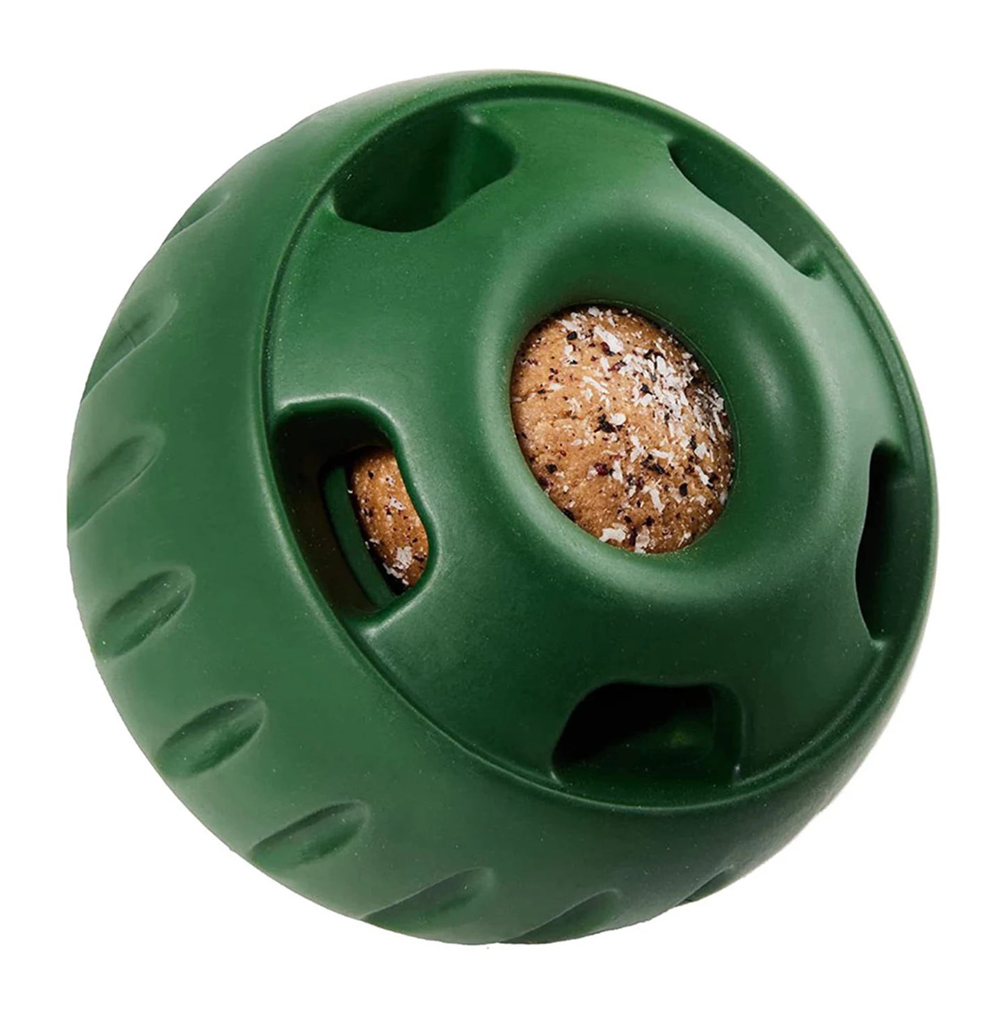 Silicone Dog Chew Toy with Treat Dispenser – Interactive Puzzle Toy for Dogs