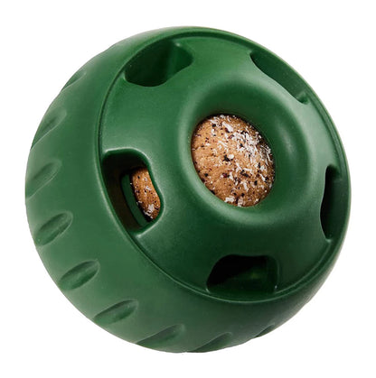 Silicone Dog Chew Toy with Treat Dispenser – Interactive Puzzle Toy for Dogs