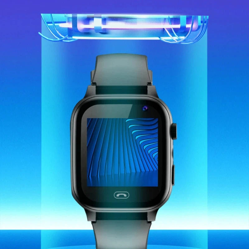 Lenovo Kids Smart Watch by I YAN with waterproof design, GPS, SOS, camera, call function, and SIM card for children.