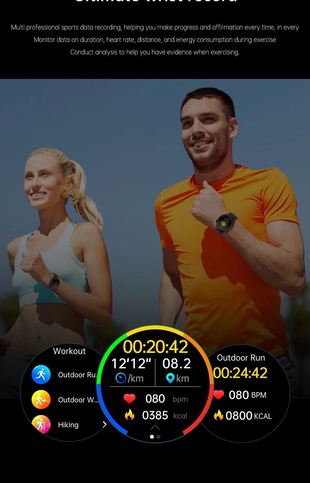 Sapphire Glass Laser Detection Health Smartwatch Men Precise Heart Rate Blood Pressure 150+Sports Bluetooth Call NFC Smart Watch