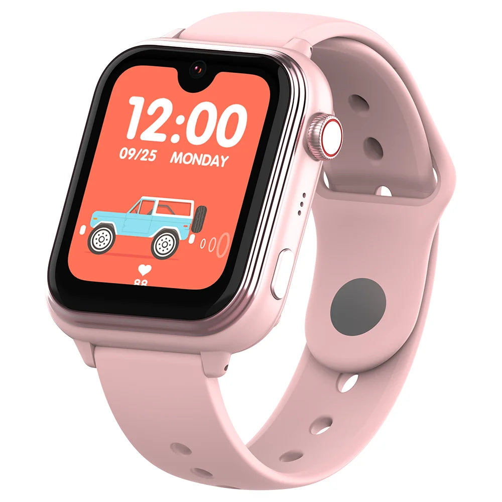 Wonlex KT37 Kids Smart Watch AI Voice Assistant GPS WiFi Location Tracker SOS Alert Video Call WhatsApp Smart Watch for Children