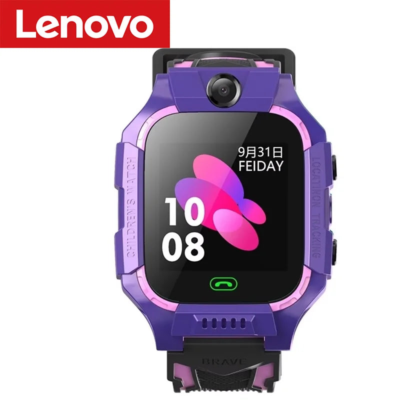 Lenovo I YAN 4G Kids Smart Watch with call, SOS, camera, cartoon design for boys and girls, birthday or Christmas gift