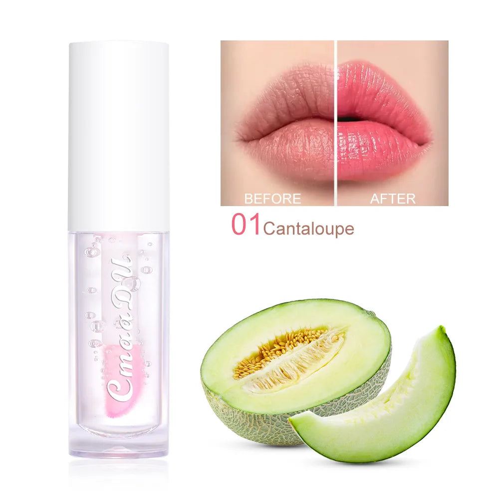 6 Color-Changing Lip Gloss  Fruity Scent Moisturizing and Long-Lasting Smooth Hydrating Temperature-Activated Lip tint