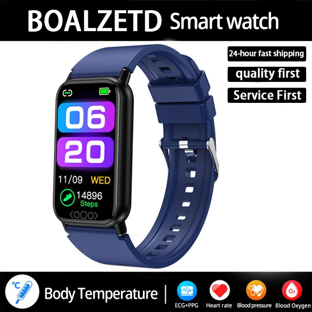 New Original SmartWatch Men Bluetooth Call Sports Smartwatch Heart Rate Health Temperature Monitoring Women For Android IOS 2025