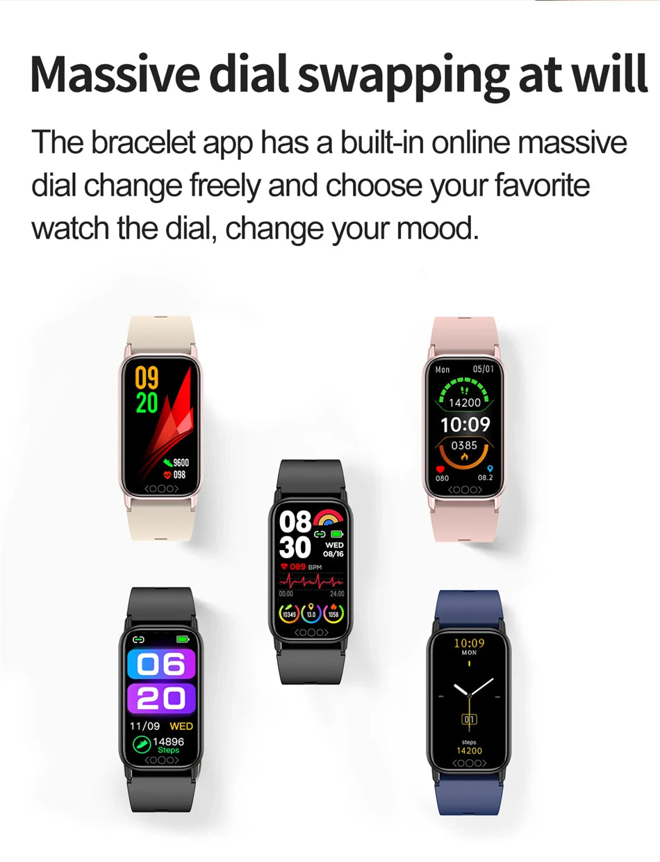 New Original SmartWatch Men Bluetooth Call Sports Smartwatch Heart Rate Health Temperature Monitoring Women For Android IOS 2025