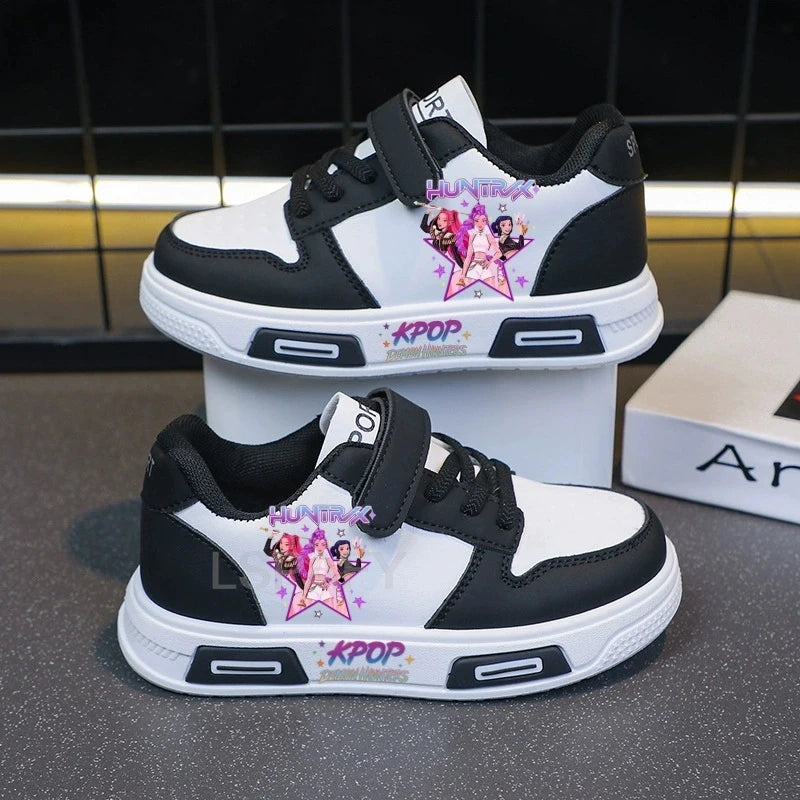 Hot Children's Fashion Casual Shoes Kids Student New Design White Sport Shoes Boys Girls Anti-slip Outdoor Breathable Sneakers