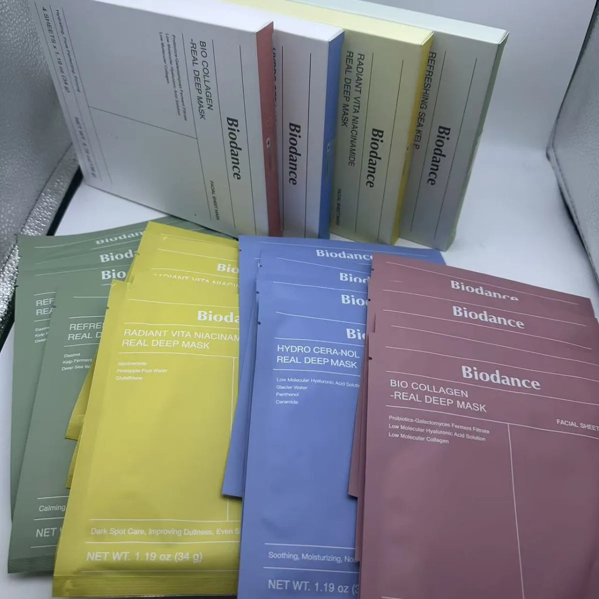 Biodance Collagen Face Mask Highly Effective Hydration And Moisturizing Improve Skin Elasticity Soothing And Brightening Korean