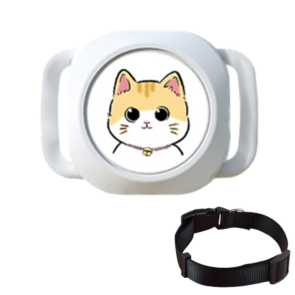 Pet Anti-Lost GPS Tracker BT Real-time Tracking Dog Cat Collar Find Device Anti-Lost GPS Tracker Locator Finder for Dogs Cats