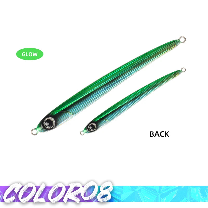 Sea Metal Jig False Bait 30g 45g 60g Lures Saltwater Fish Items Professional Tackle Fishing Lure Goods Perch Baits