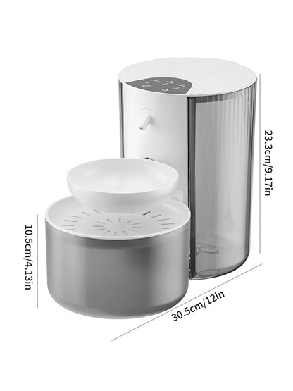 Pet Intelligent Water Dispenser, Clean And Dirty Separation, Dumping Type, Automatic Water Dispenser For Cats, Large Capacity