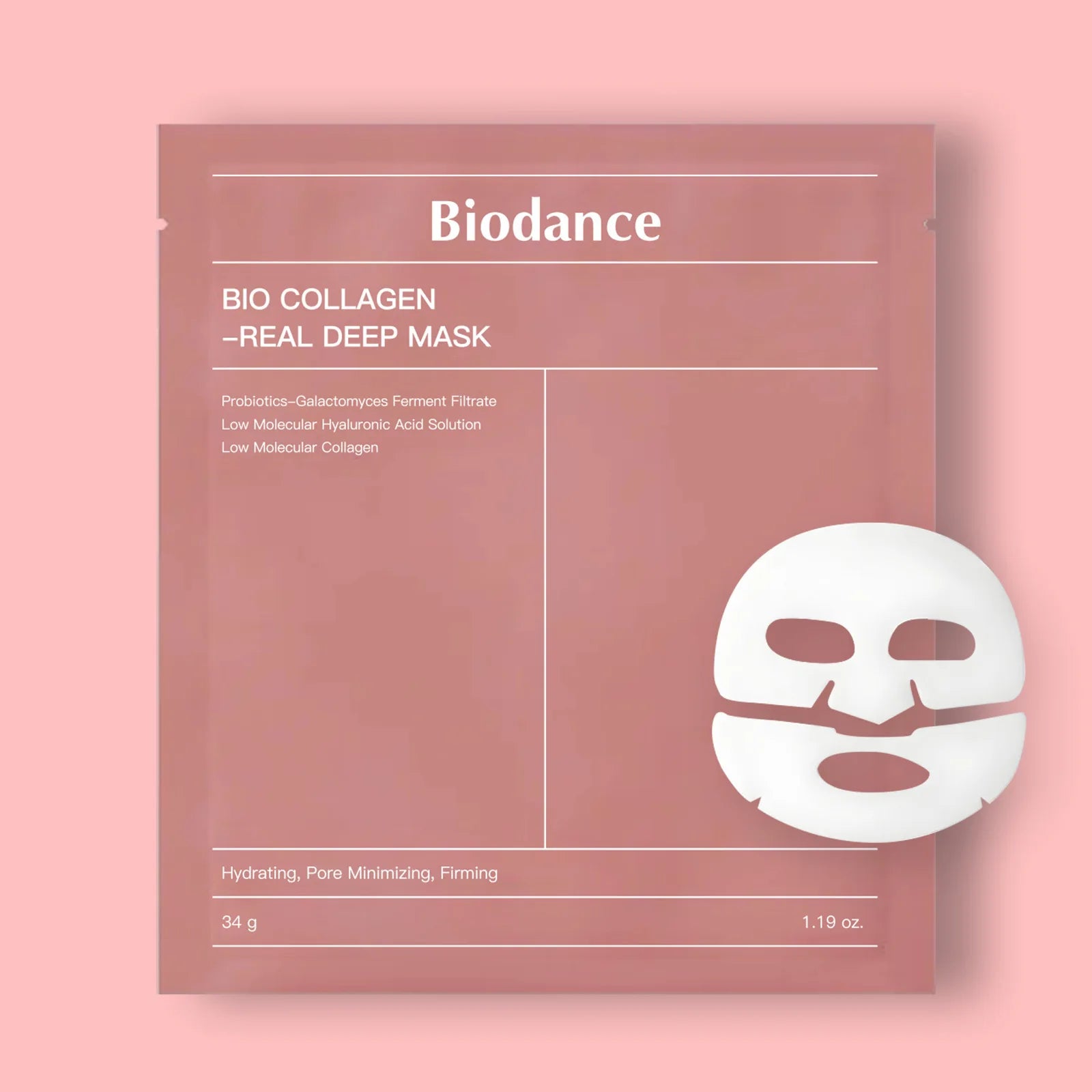 Biodance Collagen Face Mask Highly Effective Hydration And Moisturizing Improve Skin Elasticity Soothing And Brightening Korean