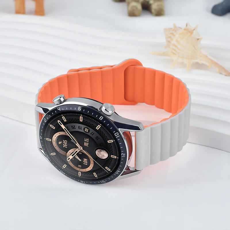 Magnetic Loop band For Amazfit GTS4/2/3/3pro/GTS2 Mini/GTR 4 42mm/47mm/GTR2/2e/stratos 20mm 22mm belt bracelet Amazfit bip strap
