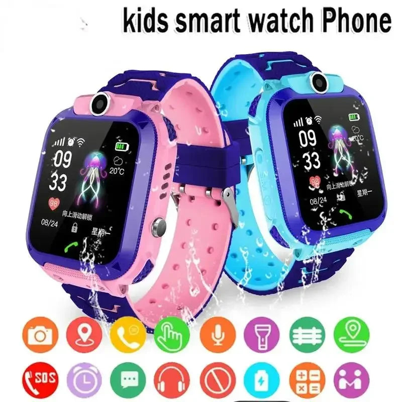OPPO Kids 4G Smart Watch Mini Phone – 3-in-1 Call SOS Camera Cartoon Watch for Boys & Girls Birthday Gift 2026 - I YAN
