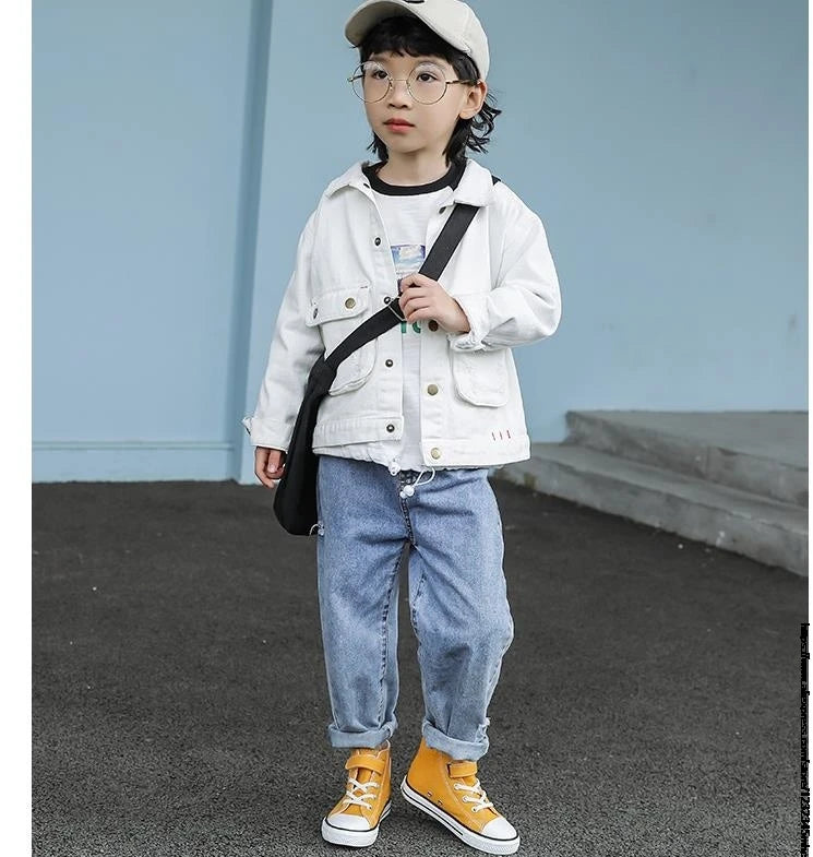 New Kpop Demon Hunter Children's Canvas Shoes Kids Sneakers Boys Girls Fashion Canvas Shoe Cartoon Print Breathable Casual Shoes