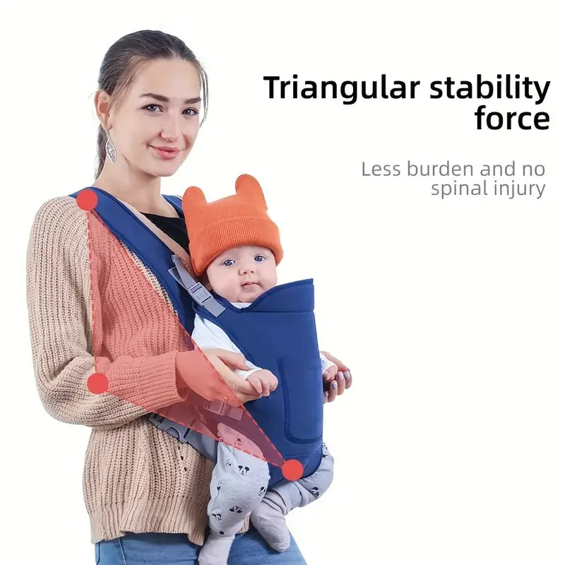 Baby Carrier Sling Versatile All Seasons – 4 Carrying Methods Front & Back for Infants & Toddlers - I YAN