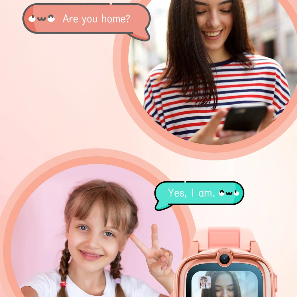 VALDUS 2025 New VK59 4G Kids Watch HD Video Call SOS 0.3 Mpix Camera SIM Card WIFI GPS Positioning Children Smartwatch Boys Gift