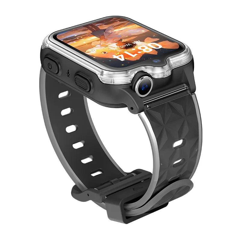 Wonlex 4G Kids Smartwatch by I YAN with GPS, dual camera, video call, and real-time location tracking for children.