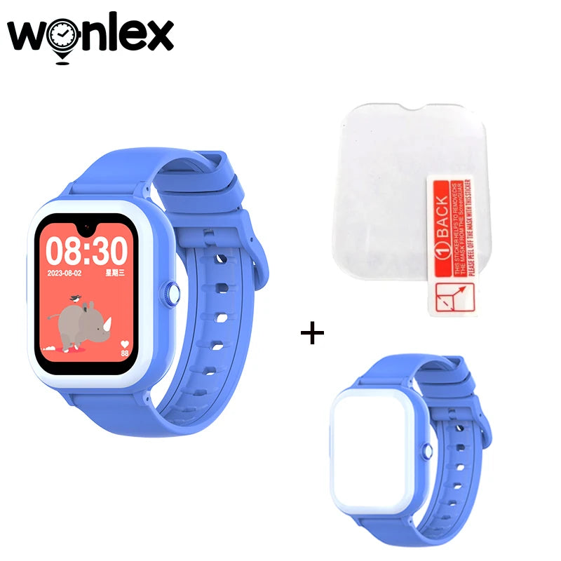 Wonlex KT31 Smart Watch for Children 4G SOS WIFI GPS Tracker AMOLED HD screen Video Call 900mAh Battery Kids SmartWatch Whatsapp