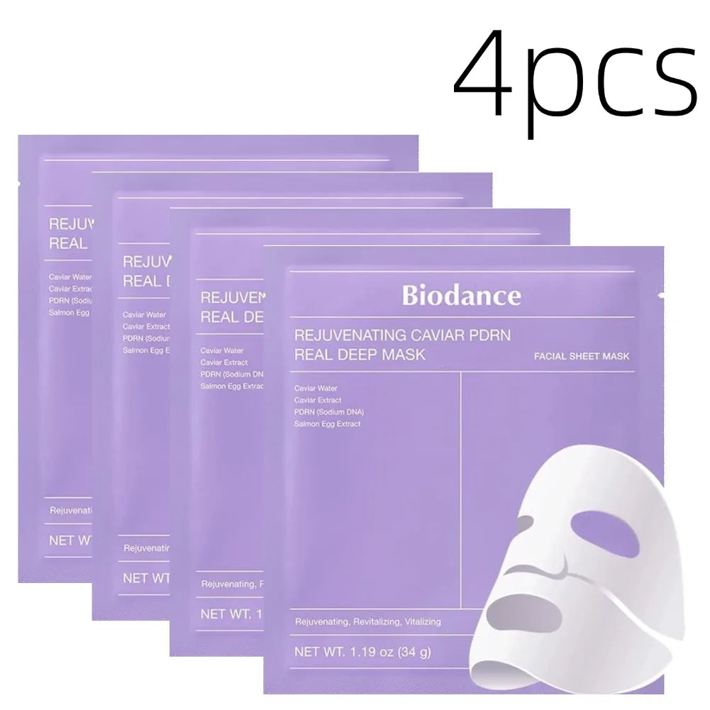 Bio-Collagen Sleepable Collagen Face Mask Face Barrier Repair Soothing Ampoule Essence Moisturizing Refined Pores Mask Skin Care