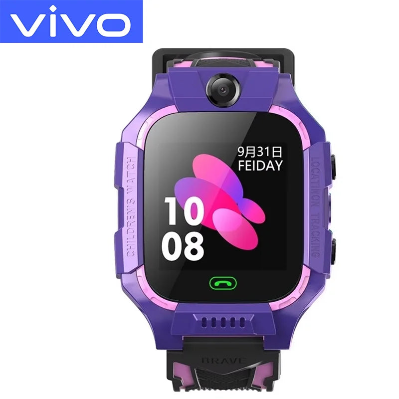 VIVO 4G Kids Smart Watch Mini Kids Phone with Call SOS Camera 3 in 1 Cartoon Watch Girl Boy Birthday Christmas Gift 2026New