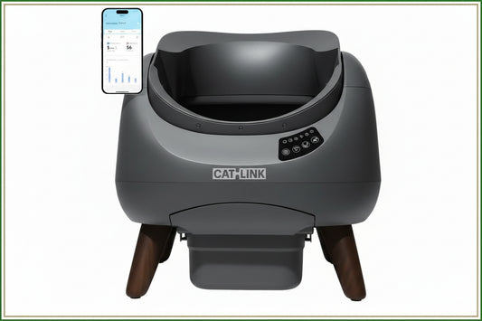 Open-X Self-Cleaning Cat Litter Box with AI Health Monitor & 15-Day Hands-Free Care