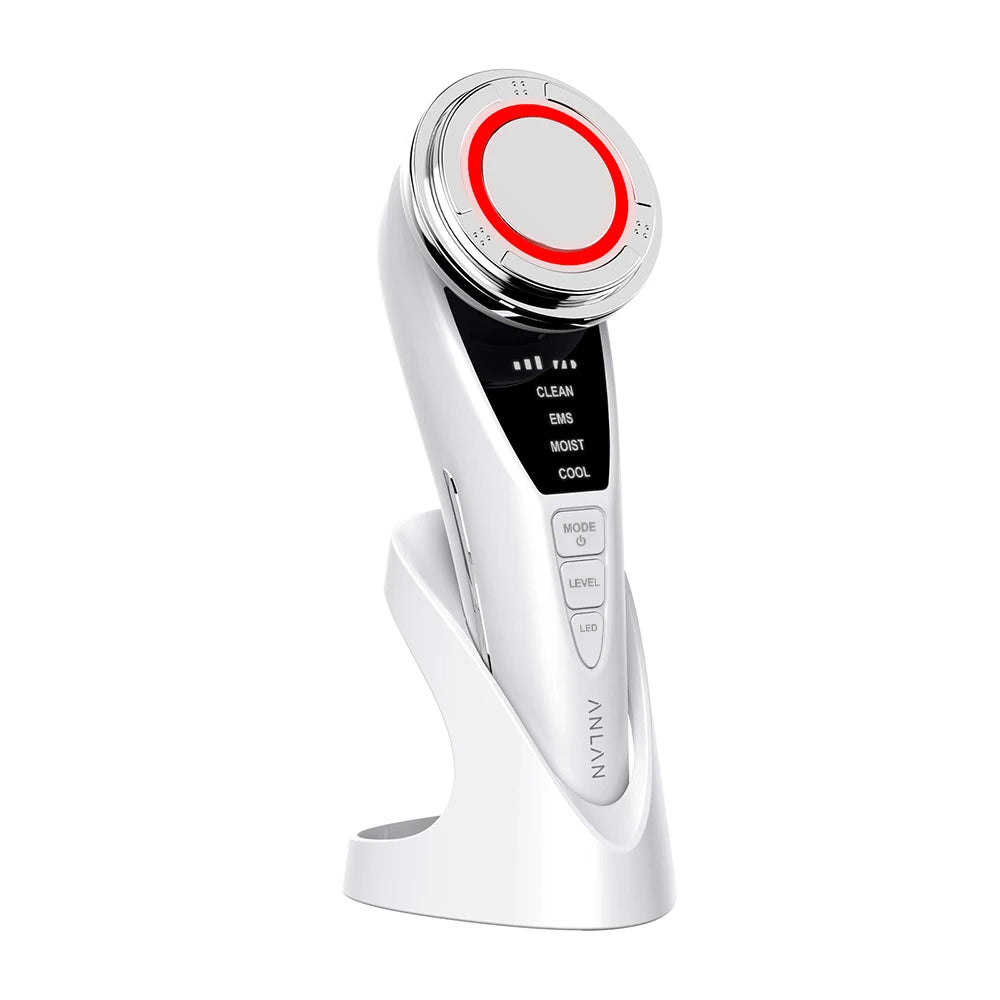 ANLAN EMS Facial Massager Pro Face Lifting Skin Rejuvenation Cold Hot Compress Deep Cleaning Anti-aging Skincare Beauty Device