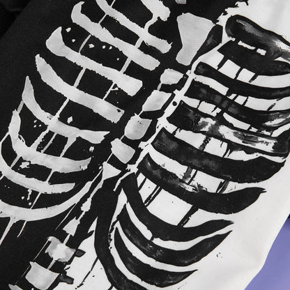 Dog Hoodies Puppy with Cool Skeleton  Printed Sweatshirts for Small Medium Dog Cat Soft and Comfort  Shirts Halloween Dog Pajama
